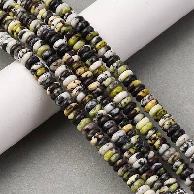 Natural Yellow Turquoise(Jasper) Beads Strands
