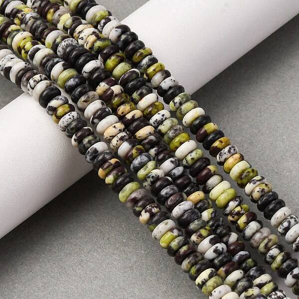 Natural Yellow Turquoise(Jasper) Beads Strands
