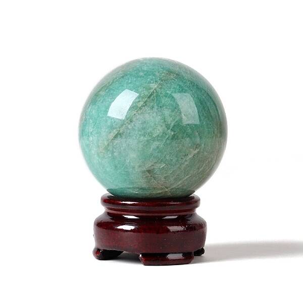 Natural Amazonite Sphere Ornament