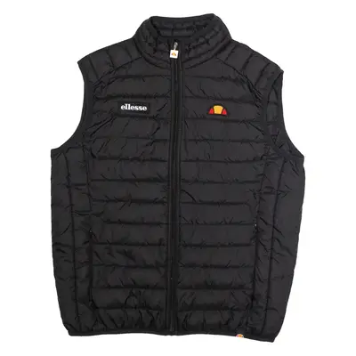 ELLESSE Mens Puffer Gilet Black M