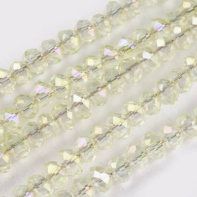Electroplate Glass Beads Strands