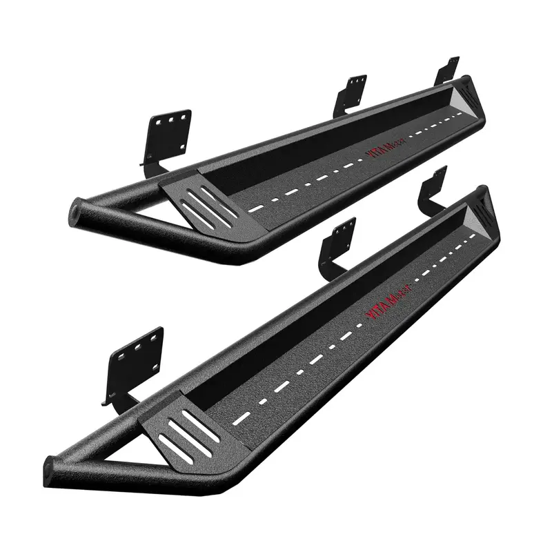 YITAMOTOR® Running Boards, Drop Side Steps Compatible with 2019-2025 Ram 1500 Crew Cab New Body Style, Black Powder Coated O...