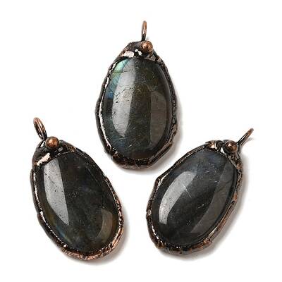 Natural Labradorite Pendants