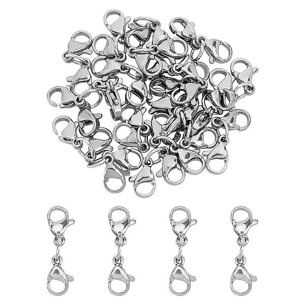 304 Stainless Steel Lobster Claw Clasps