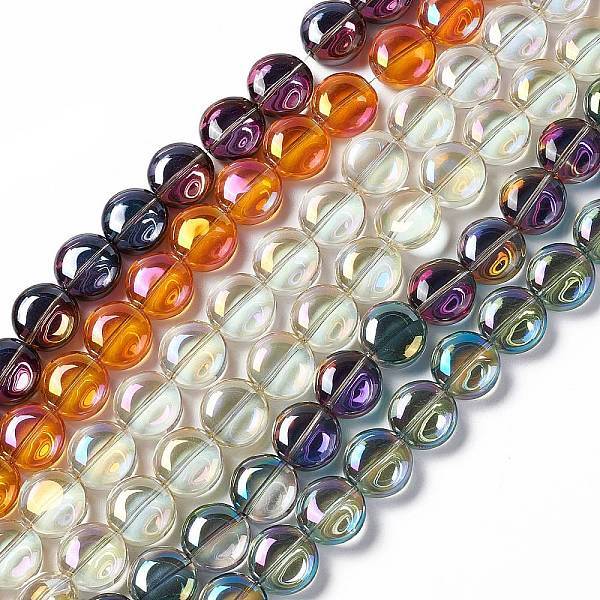 Electroplate Glass Beads Strands
