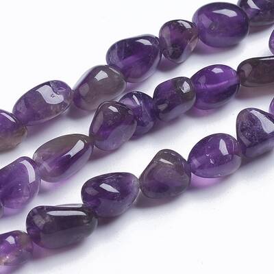 Natural Amethyst Beads Strands