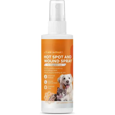 Hot Spot Spray for Dogs, Upgraded Pipot Skin Spray for Dogs, Itch Relief and Hot Spot Treatment for Dogs, Supports Skin Infec...