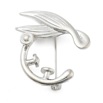 Whale Tail Zinc Alloy Brooches for Backpack Clothes