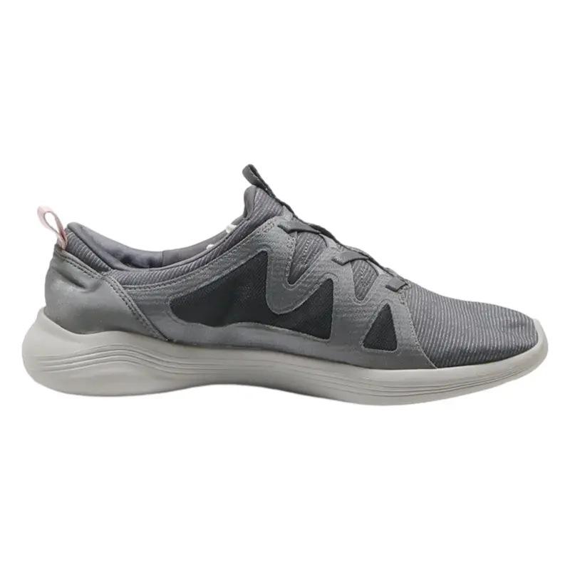 SKECHERS Sneaker Trainers Grey Synthetic Womens UK 5