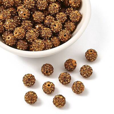 Pave Disco Ball Beads