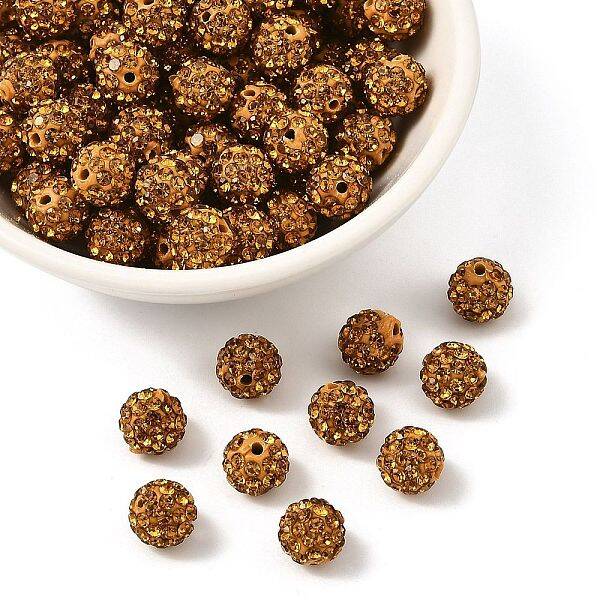 Pave Disco Ball Beads