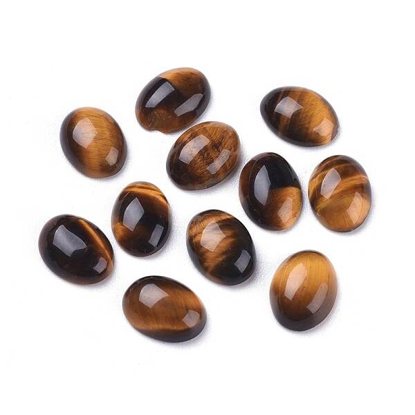 Natural Tiger Eye Cabochons
