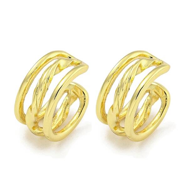 Brass Cuff Earrings for Women