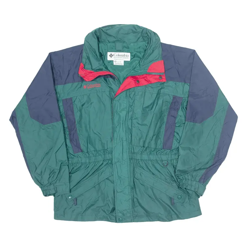 COLUMBIA Jacket Green Boys XL