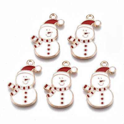 Alloy Enamel Pendants