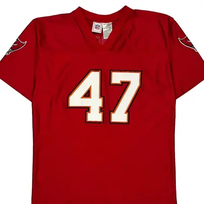 Age 15-16 Tampa Bay Buccaneers Nfl T-Shirt - XL Red Polyester