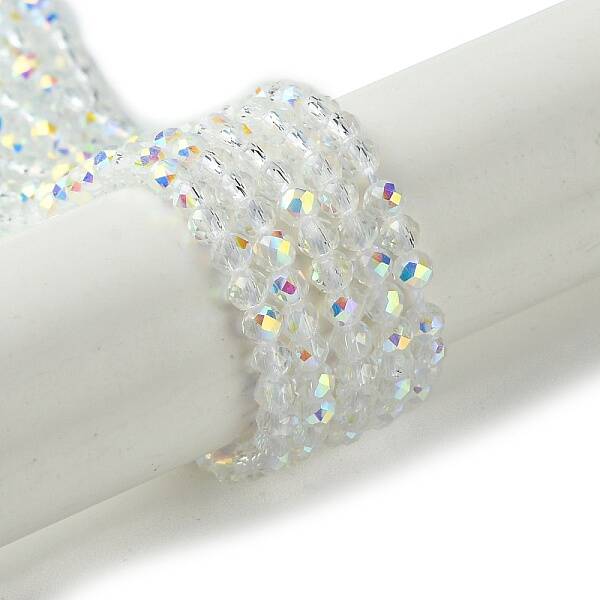 Electroplated Glass Beads Strands
