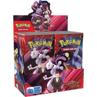 Pokemon TCG Destined Rivals Booster Box Ships Factory Sealed
