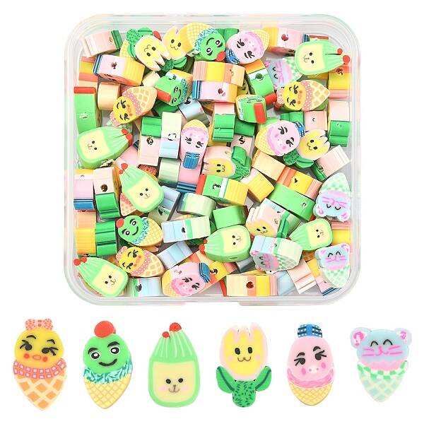 Handmade Polymer Clay Beads