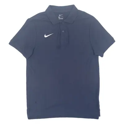 NIKE Mens Polo Shirt Blue M