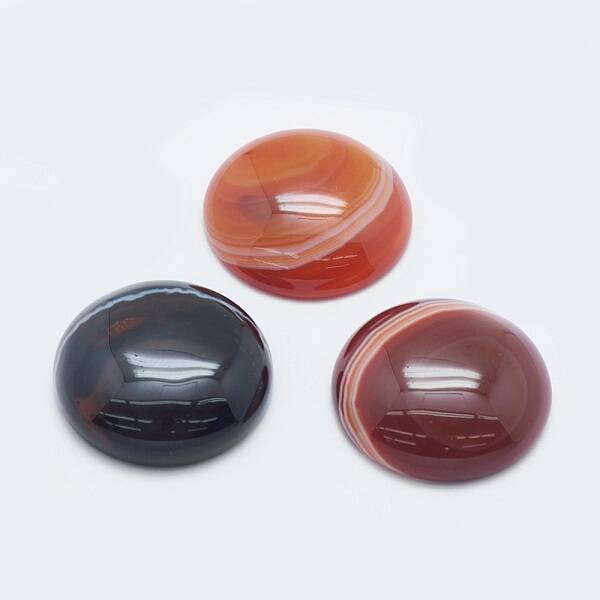 Natural Striped Agate/Banded Agate Cabochons