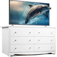 WLIVE 6-Drawer Modern Wood Dresser | 59\