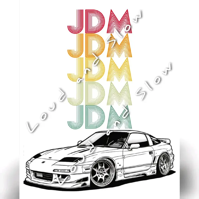 JDM Coloring Book