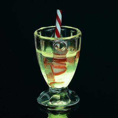 Luminous Transparent Resin Pendants