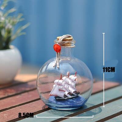 Glass Bottle Display Decorations