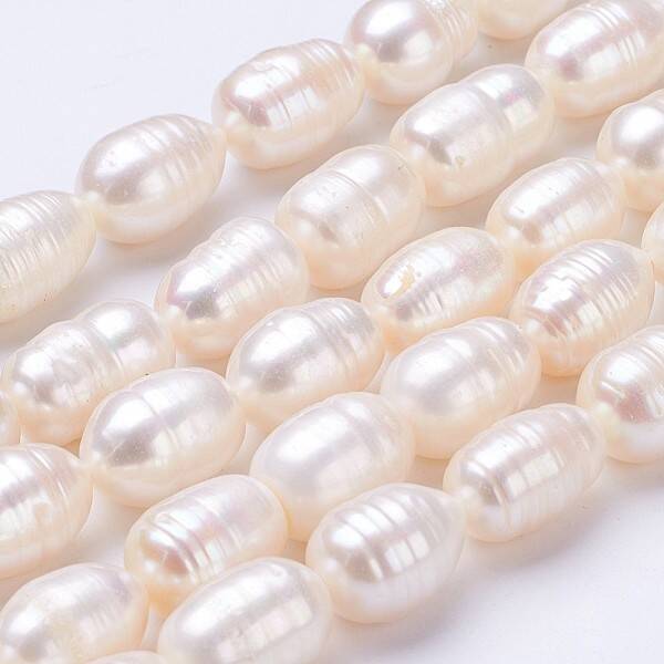 Natural Cultured Freshwater Pearl Beads Strands