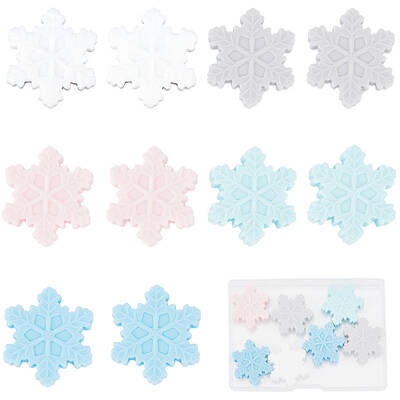 10Pcs 5 Colors Food Grade Eco-Friendly Silicone Beads
