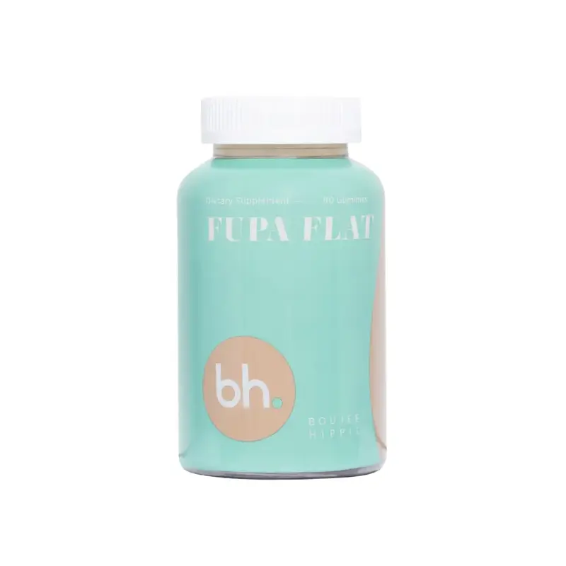 Boujee Hippie Fupa Flat - Gummies Vitamin Supplements - 60 Gummies Healthcare Sugar