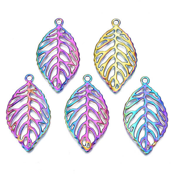 Rainbow Color Alloy Pendants