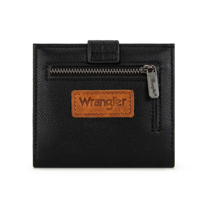 Wrangler Womens Small Wallet Bifold RFID Credit Card Holder with Multiple Credit Card Slots