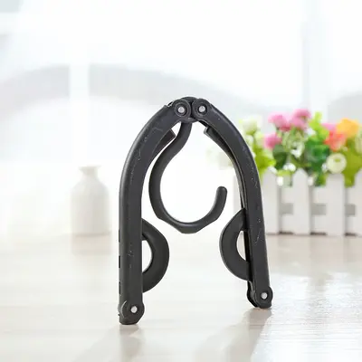 Folding hangers Children hangers | Color: Black