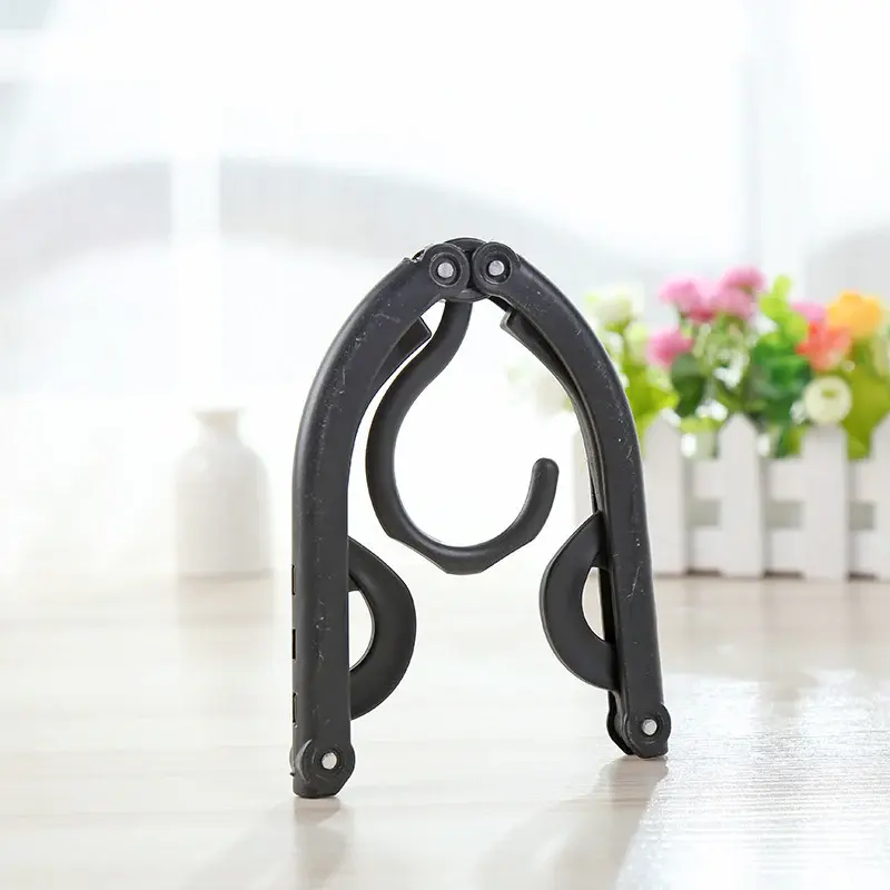 Folding hangers Children hangers | Color: Black