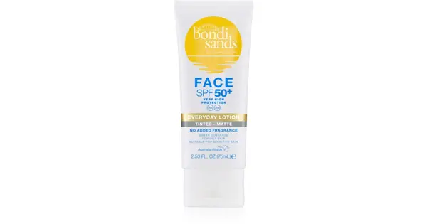 Bondi Sands SPF 50+ Everyday tinted face cream for a matte finish SPF 50+ 75 ml