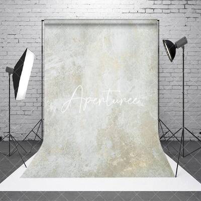 White Stucco Wall Texture Backdrop for Photo Studio - Aperturee