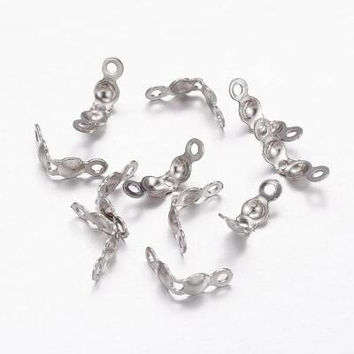 Tarnish Resistant 304 Stainless Steel Bead Tips