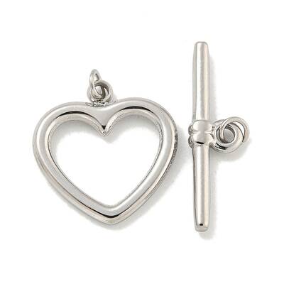 Non-Tarnish 304 Stainless Steel Toggle Clasps