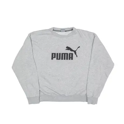 PUMA Sweatshirt Grey Mens S