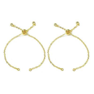 Brass Oval Link Bracelets Making