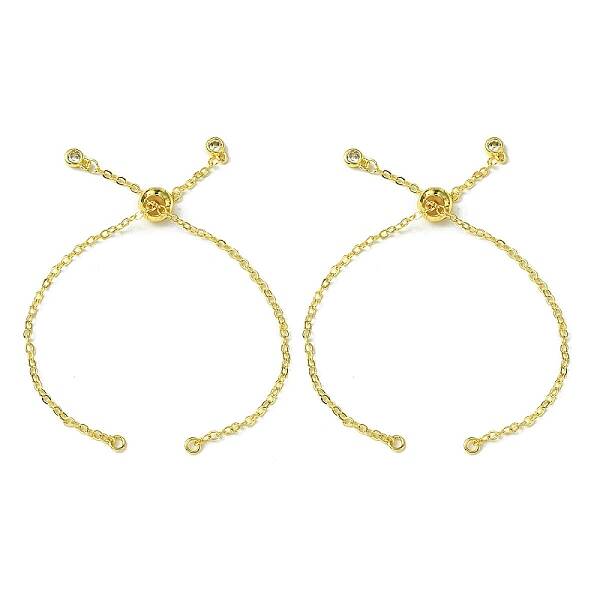 Brass Oval Link Bracelets Making