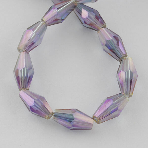Electroplate Glass Beads Strands