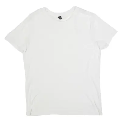 G-STAR Mens T-Shirt White S