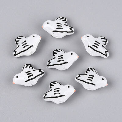 Handmade Lampwork Enamel Beads