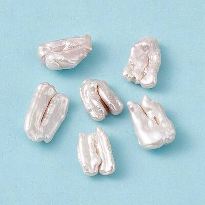 Baroque Natural Keshi Pearl Beads