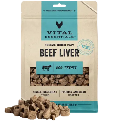 Freeze-Dried Beef Liver Dog Treats