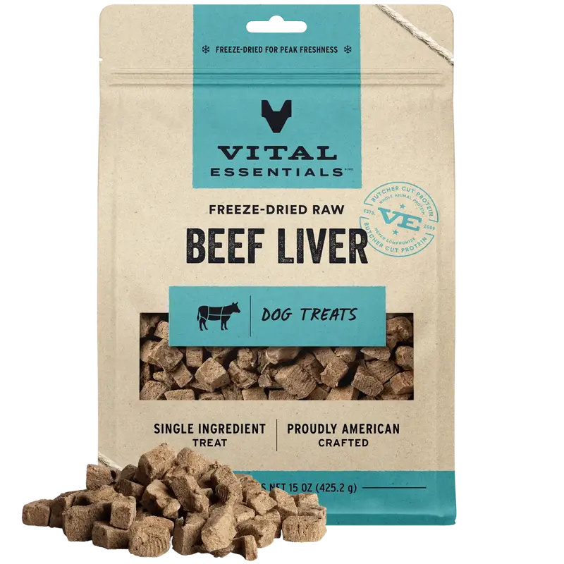 Freeze-Dried Beef Liver Dog Treats