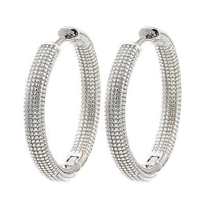 Brass Hoop Earrings